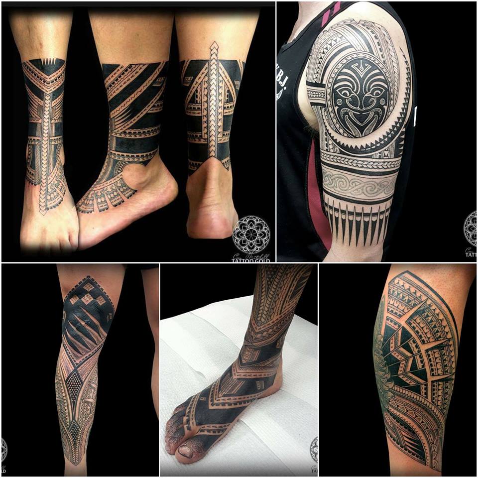 Coen Mitchell - maori - polinesio tattoo