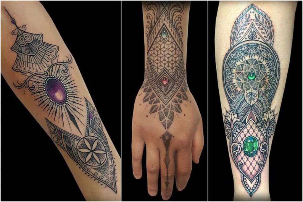 Coen Mitchell - mosaico tatuagem