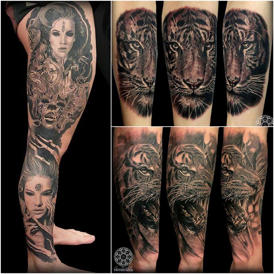 Tatuagem para você se inspirar 🥇 #netuno #tattoonetuno #realismo #tat, Tattoo Art