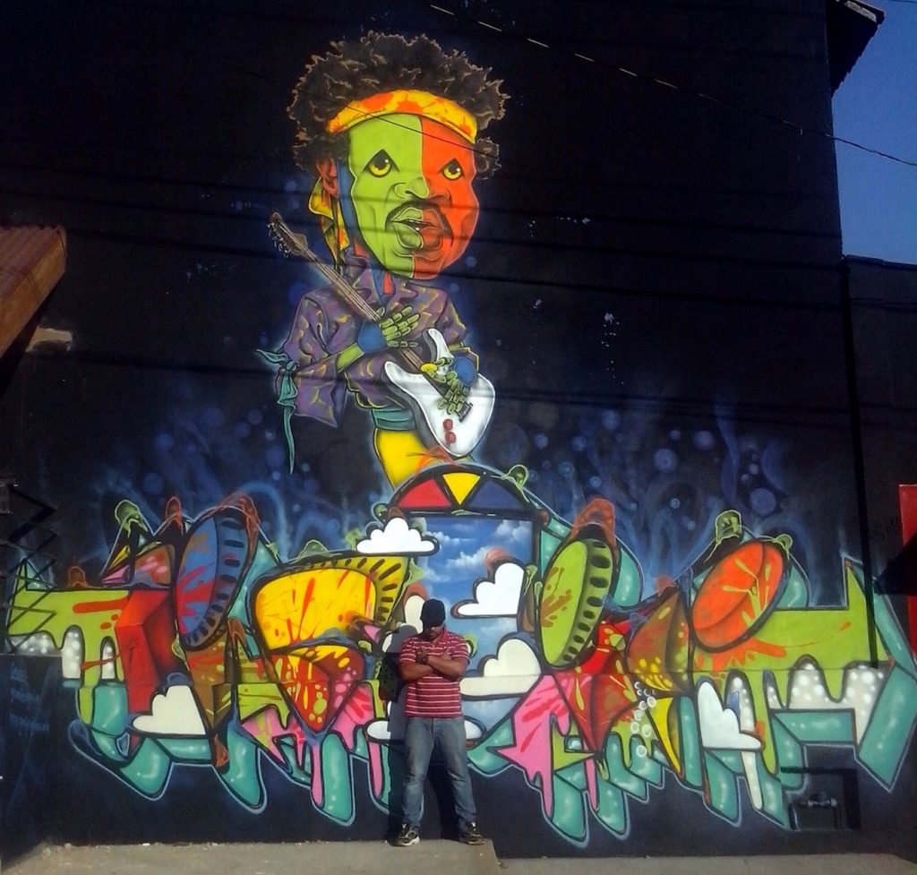 Dequete Mural Hendrix