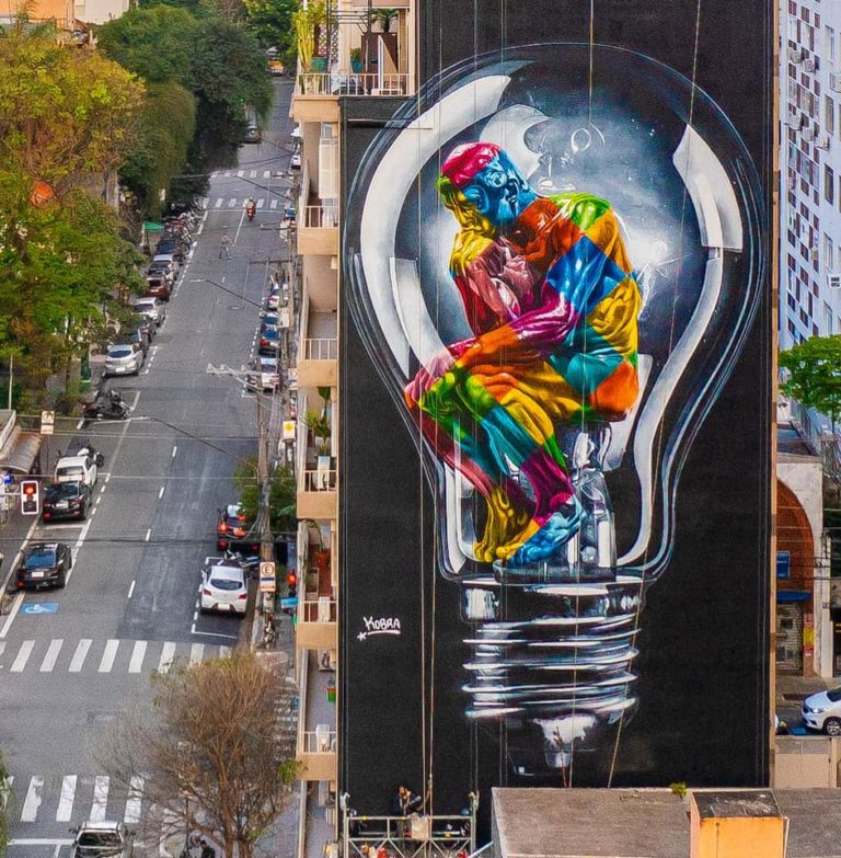 Novo Mural de Eduardo Kobra “Seja Luz”Novo Mural de Eduardo Kobra “Seja ...